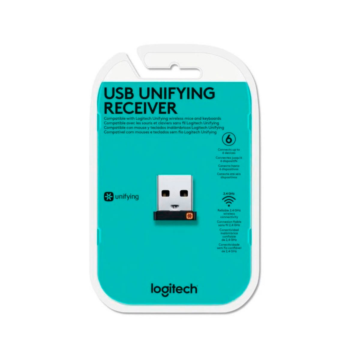 910-005235 LOGITECH                                                     | RECEPTOR USB UNIFYING PARA USAR CON HASTA 6 TECLADOS Y/O MOUSE                                                                                                                                                                                  