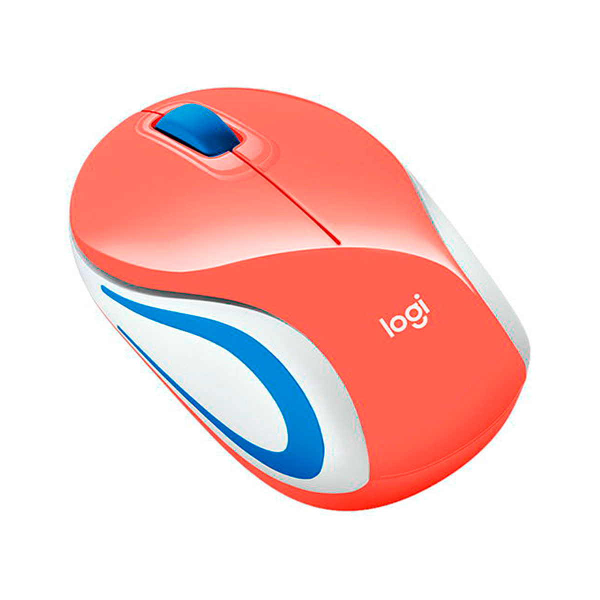 910-005362 LOGITECH                                                     | MOUSE M187 MINI INALAMBRICO NANO RECEPTOR CORAL ROJO/NARANJA                                                                                                                                                                                    