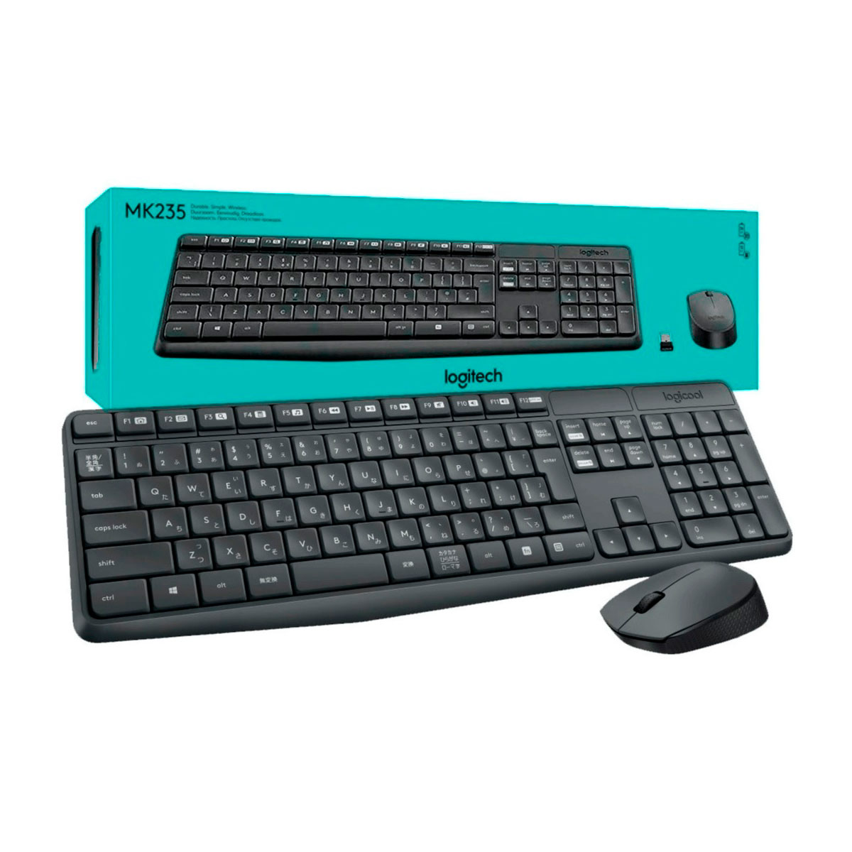 920-007901 LOGITECH                                                     | COMBO MK235 INALAMBRICO TECLADO + MOUSE                                                                                                                                                                                                         