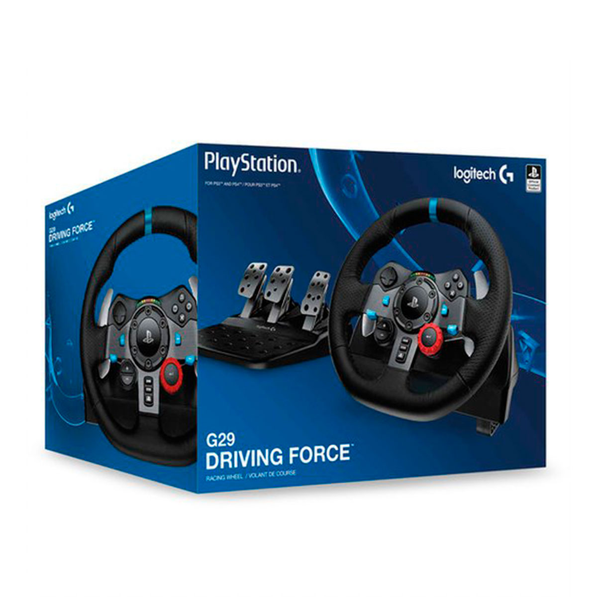 VOLANTE G29 PARA SIMULACION DE CARRERAS CON PEDALES COMPATIBLE CON PS4/PS3