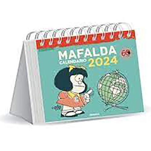 9789878935690 GRANICA                                                      | CALENDARIO 2024 MAFALDA DE ESCRITORIO TURQUESA                                                                                                                                                                                                  