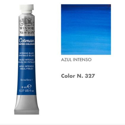 99888-1327 WINSOR & NEWTON                                              | ACUARELAS COTMAN 8 ML AZUL INTENSO                                                                                                                                                                                                                        