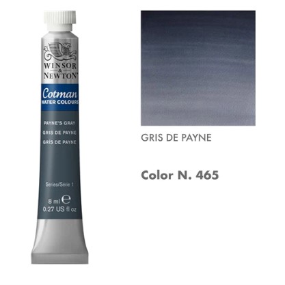 99888-1465 WINSOR & NEWTON                                              | ACUARELAS COTMAN 8 ML GRIS DE PAYNE                                                                                                                                                                                                                       