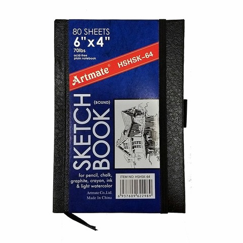 AHSHSK64 ARTMATE                                                      | BLOCK HSHSK-64 BOCETO 110 GRAMOS 10X15 80 HOJAS                                                                                                                                                                                                 