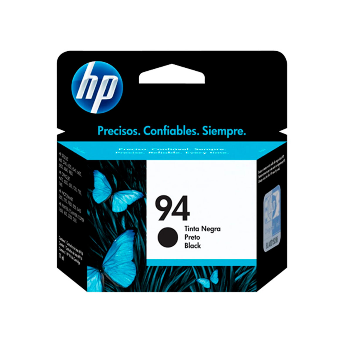 C8765WL HP                                                           | CARTUCHO 94 C8765WL NEGRO PARA HP PSC 1610V, 2350, PHOTOSMART 8150XI, OFFICEJET 100 MOBILE, H470WBT MOBILE                                                                                                                                      