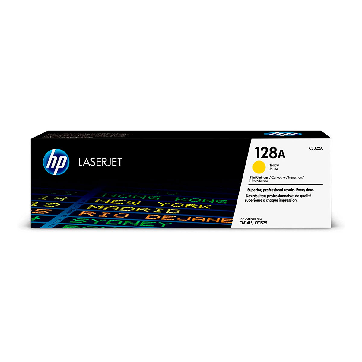 TONER 128A CE322A AMARILLO PARA HP LASERJET PRO COLOR CM1415FNW MFP