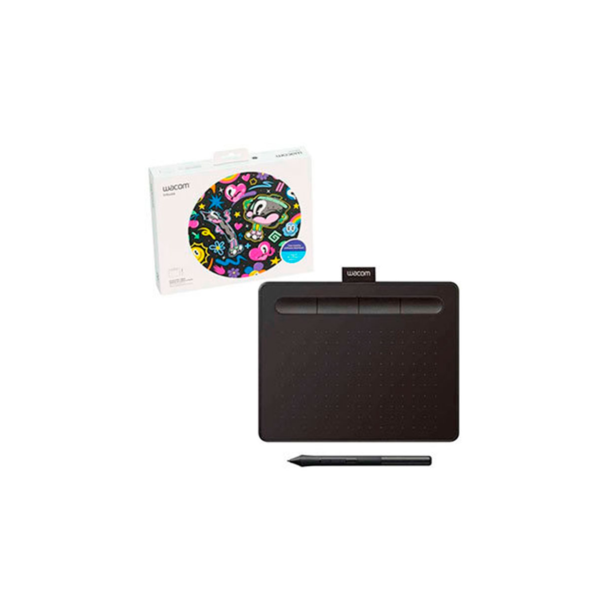 CT6100WLK0 WACOM                                                        | TABLETA BLUETOOTH INTUOS CREATIVE PEN MEDIUM BLACK, 216 X 135 MM, 4096 NIVELES DE PRESION                                                                                                                                                       