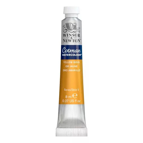 CWC-525 WINSOR & NEWTON                                              | ACUARELA COTMAN 8ML ORO AMARILLO                                                                                                                                                                                                                          