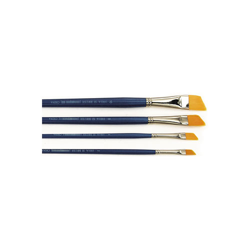 E1001S-06 BRUSH                                                        | PINCEL E1001S ANGULAR SINTETICO MANGO CORTO N° 6                                                                                                                                                                                                