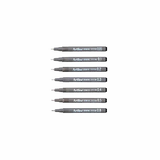 EK-231 ARTLINE                                                      | MARCADOR DRAWING EK-231 0.1MM                                                                                                                                                                                                                   