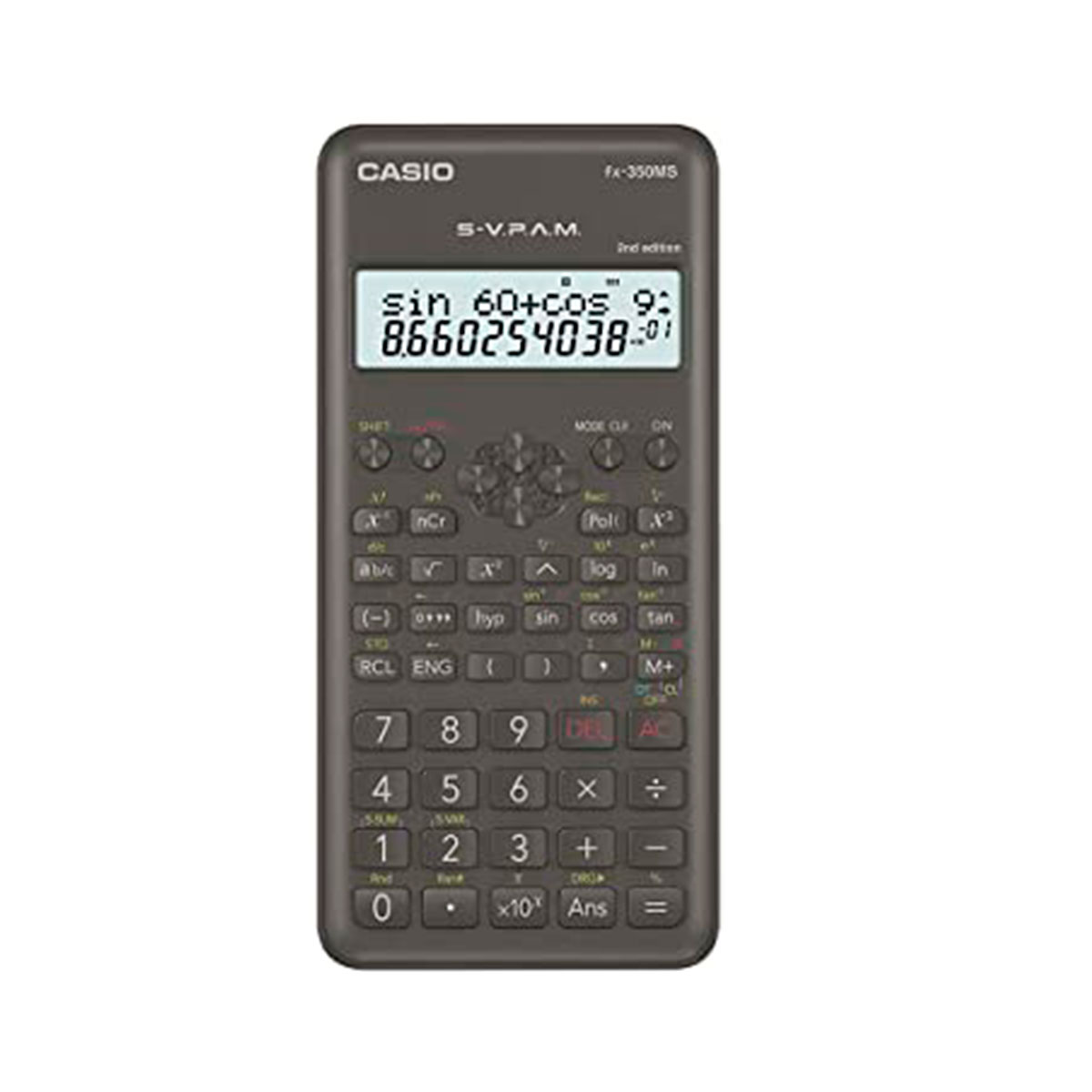 FX-350MS CASIO                                                        | CALCULADORA FX-350MS CIENTIFICA 240 FUNCIONES                                                                                                                                                                                                   