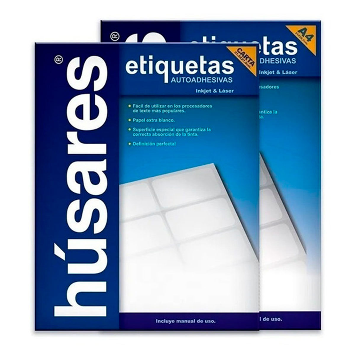 H341-01 HUSARES                                                      | ETIQUETA H34101 AUTOADHESIVA POR 100 HOJAS 1 ETIQUETA POR HOJA                                                                                                                                                                                  