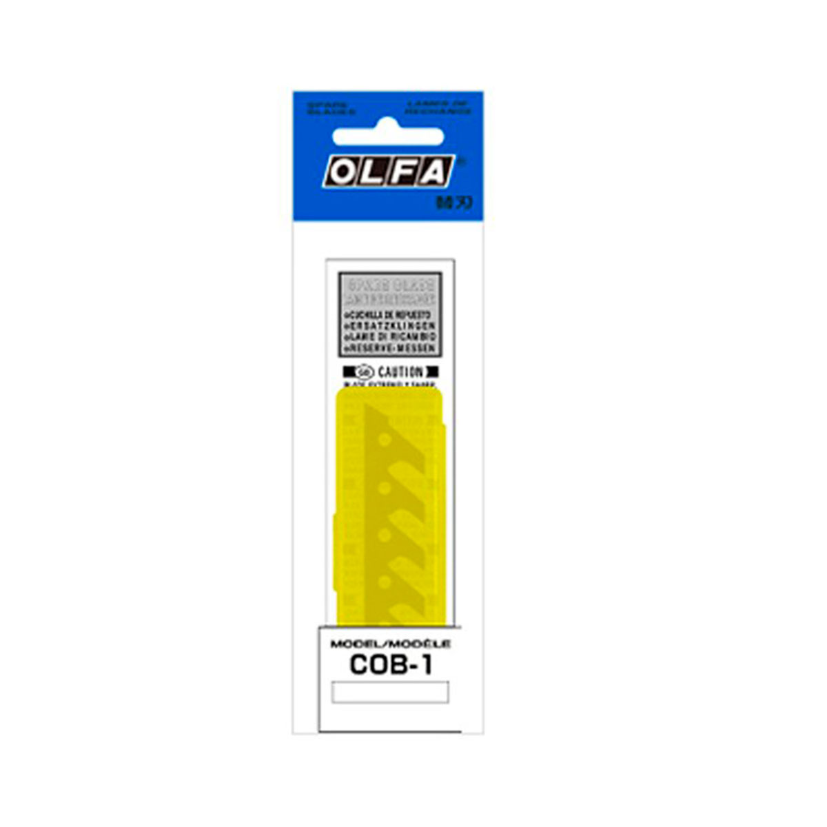 OLFCOB1 OLFA                                                         | REPUESTOS COB-1 5MM BLISTER X 15 UNIDADES                                                                                                                                                                                                       