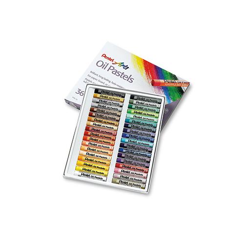 PHN-36AM PENTEL                                                       | OLEO PASTEL POR 36 COLORES                                                                                                                                                                                                                      