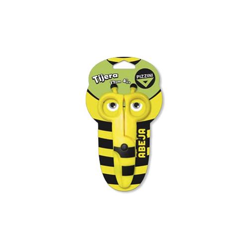 PS60C PIZZINI                                                      | TIJERA 12CM MODELO ABEJA PLASTICA                                                                                                                                                                                                               