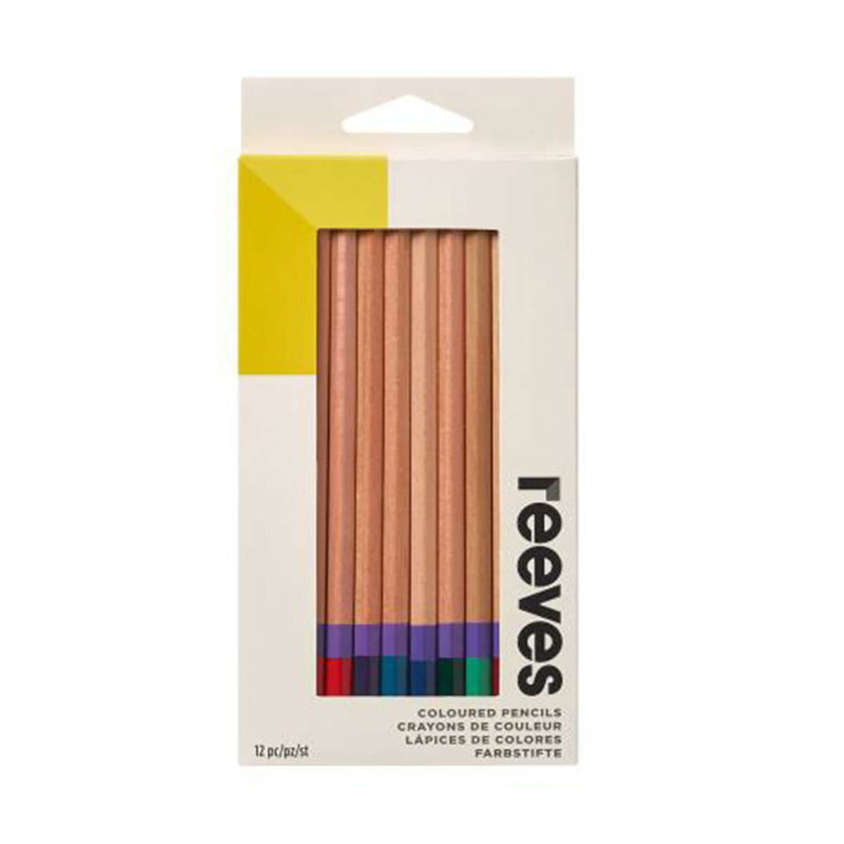 R8940535 REEVES                                                       | SET LAPICES PERMANTENTES POR 12 COLORES                                                                                                                                                                                                         