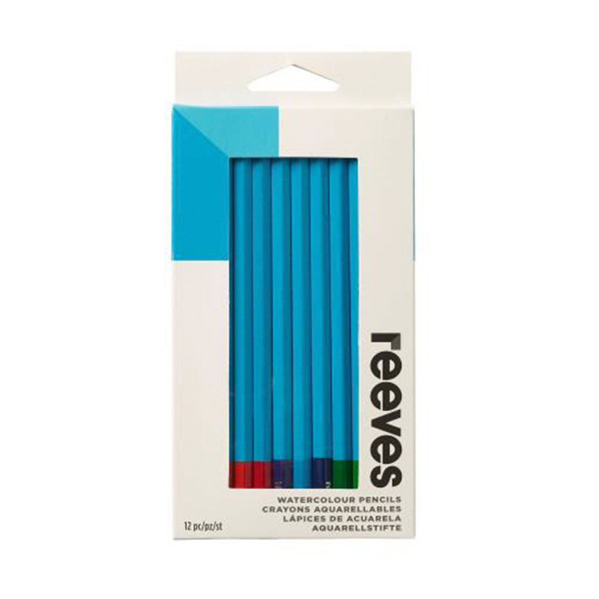 R8940538 REEVES                                                       | SET LAPICES ACUARELABLES POR 12 COLORES                                                                                                                                                                                                         