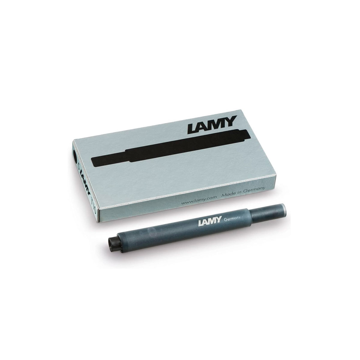 T10-4643 LAMY                                                         | REPUESTO TINTA T10 POR 5 UNIDADES NEGRO                                                                                                                                                                                                         