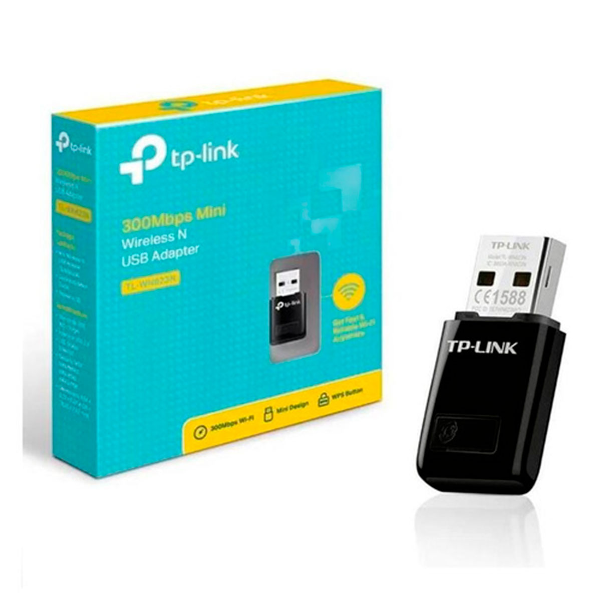 TL-WN823N TP-LINK                                                      | ADAPTADOR MINI TL-WN823N INALAMBRICO USB 300MB                                                                                                                                                                                                  