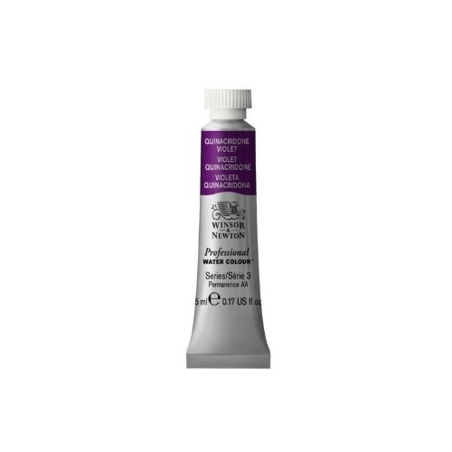 W0102550 WINSOR & NEWTON                                              | ACUARELA PROFESIONAL 5 ML S3 QUINACRIDONE VIOLET                                                                                                                                                                                                          