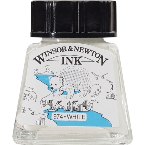 W1005702 WINSOR & NEWTON                                              | TINTA DE DIBUJO 14ML BLANCO 702                                                                                                                                                                                                                           