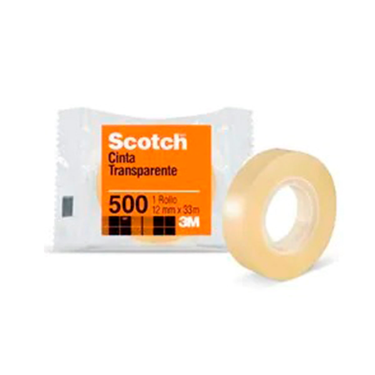 XT002136759 SCOTCH                                                       | CINTA ADHESIVA 500 12MM X 33M - FLOW PACK WRAP                                                                                                                                                                                                  