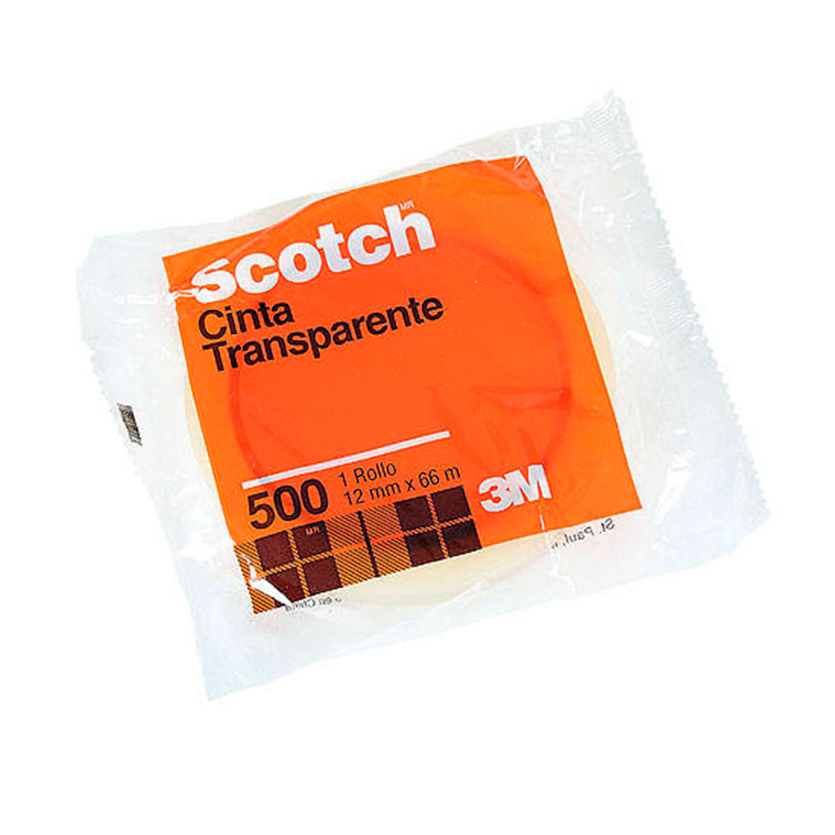 XT002145214 SCOTCH                                                       | CINTA ADHESIVA 500 18MM X 25M - FLOW PACK WRAP                                                                                                                                                                                                  