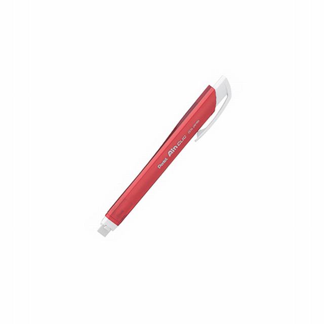 ZE80-1204 PENTEL                                                       | PORTAGOMA COLOR ROJO X 2 UNI.                                                                                                                                                                                                                   