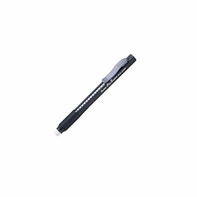 ZE80-1205 PENTEL                                                       | PORTAGOMA COLOR NEGRO X 2 UNI.                                                                                                                                                                                                                  